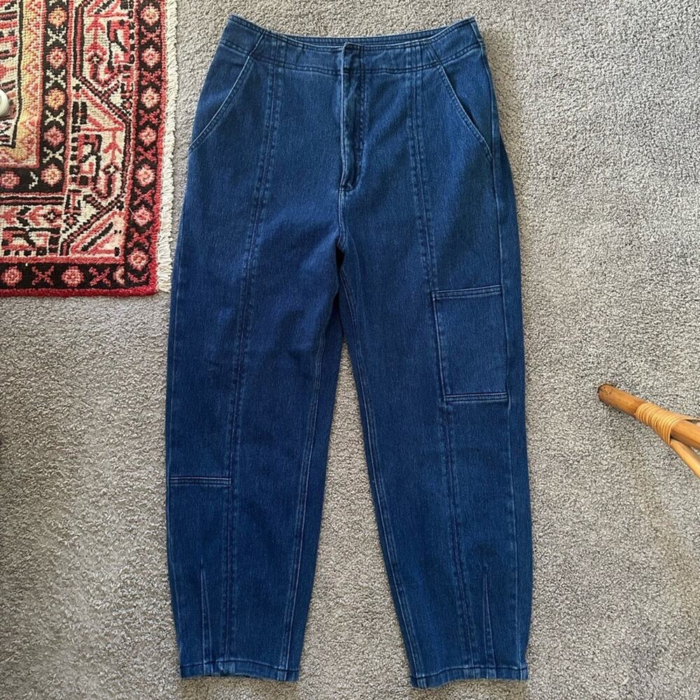 Pilcro Cargo Tapered Jeans
